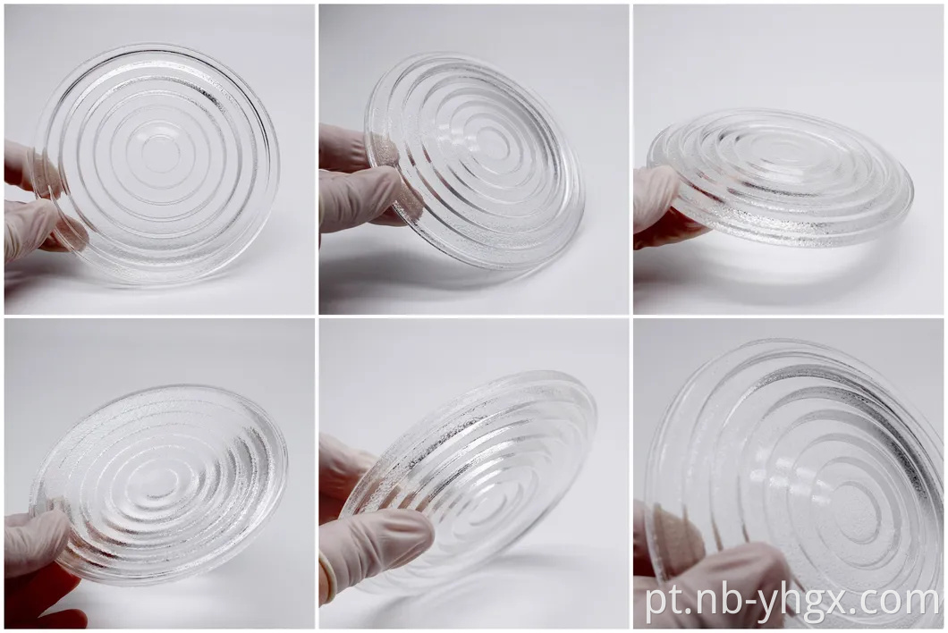 Lente Fresnel óptica de material de vidro borossilicato mais vendida